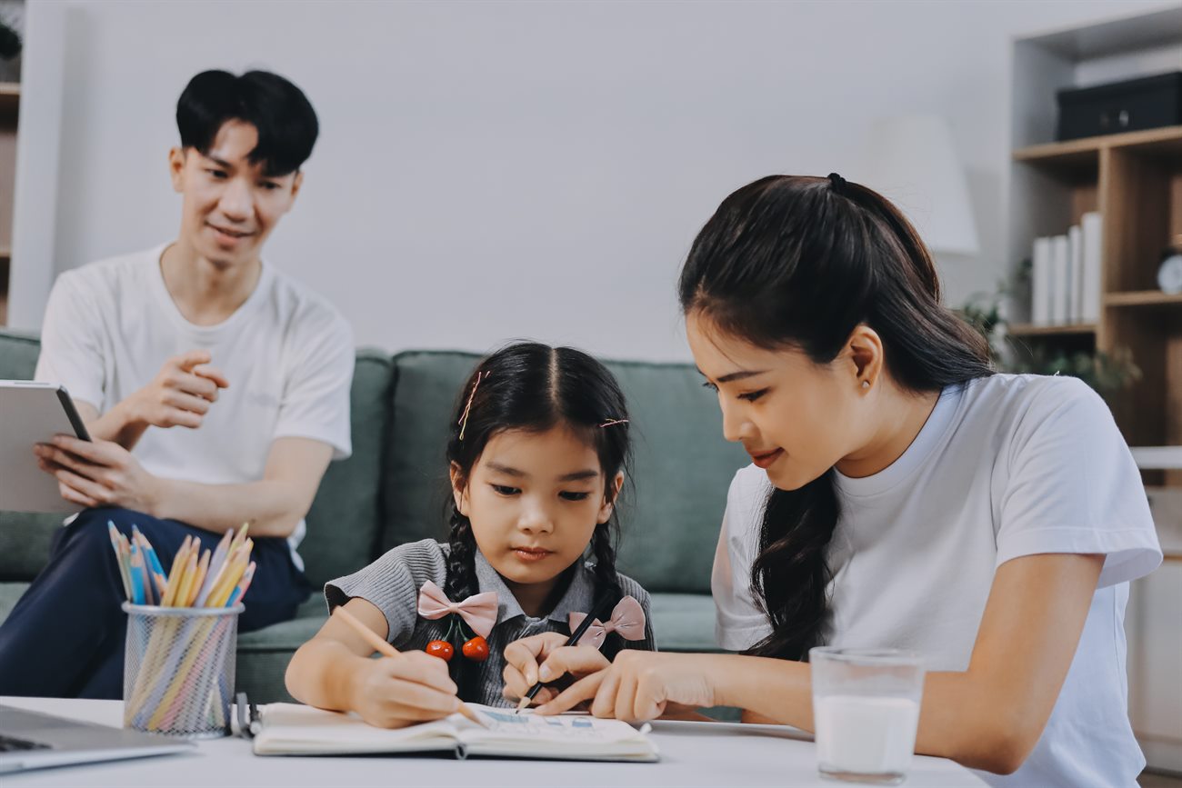 Học viên trong lớp học
